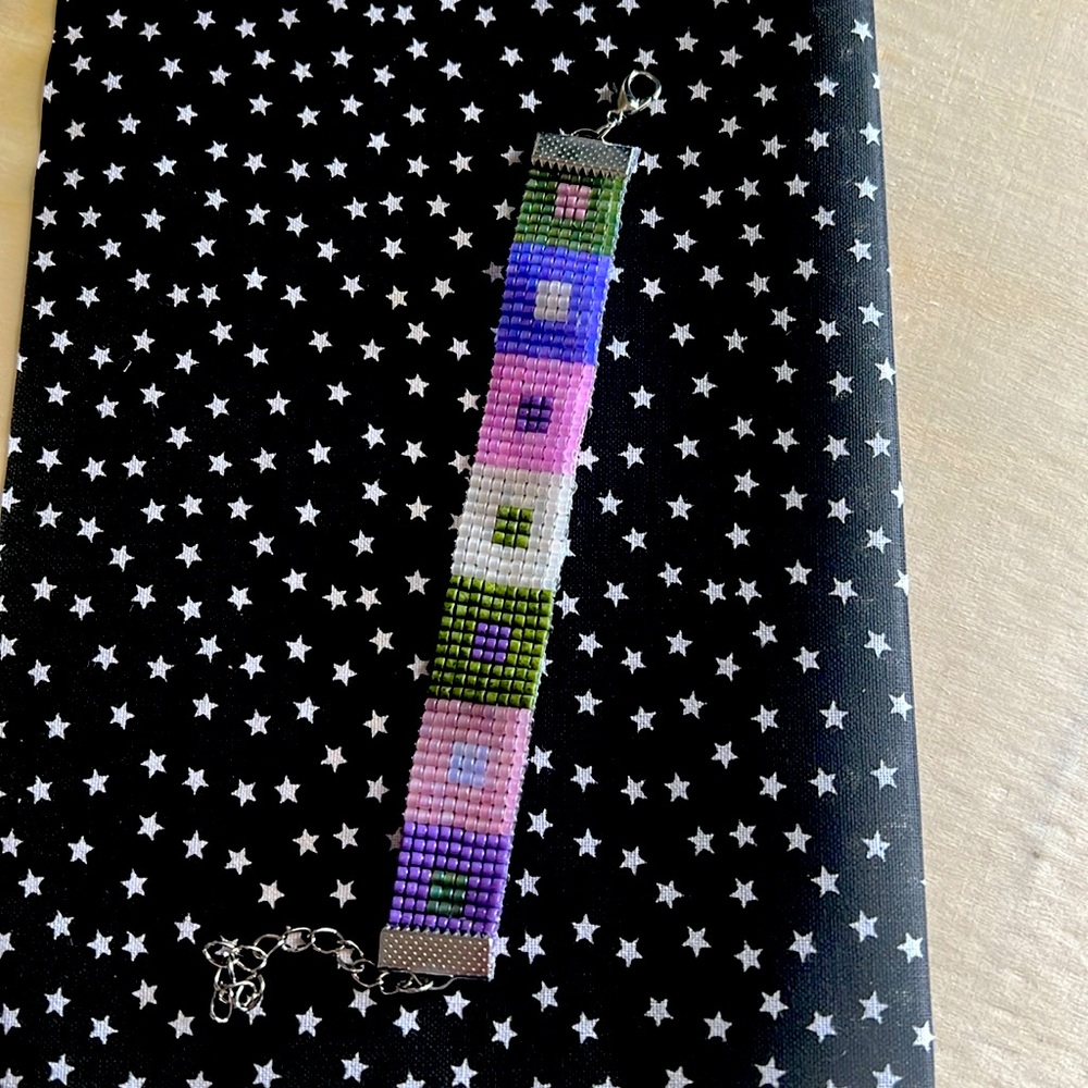 The Square Bracelet - Handcrafted and unique custom designed bracelet